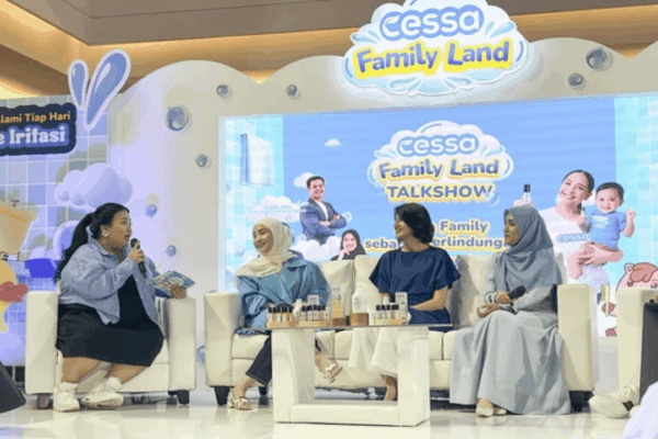 Polusi nempel di kulit bayi