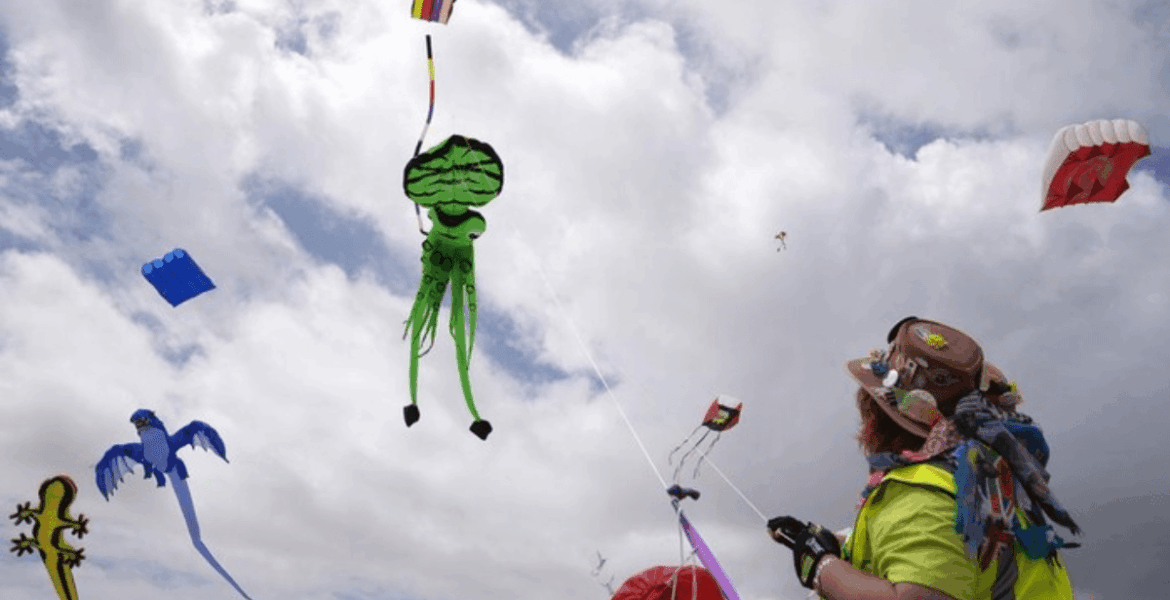 Festival layangan di Afrika kesehatan mental