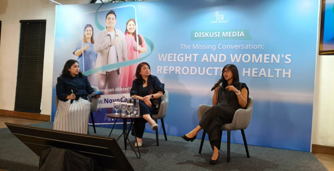 Ilustrasi obesitas pada perempuan untuk artikel Novo Nordisk Ajak Pahami Obesitas pada Perempuan