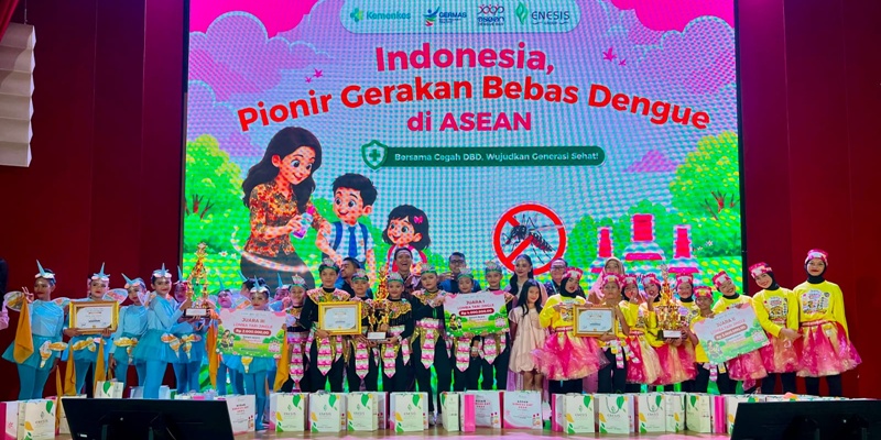 Ilustrasi generasi bebas dengue untuk artikel Enesis Group Komitmen Bangun Generasi Bebas Dengue